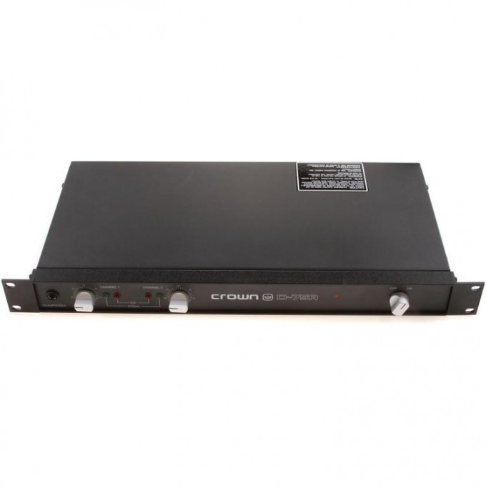 Студийные усилители мощности CROWN D-75A discontinued 03939